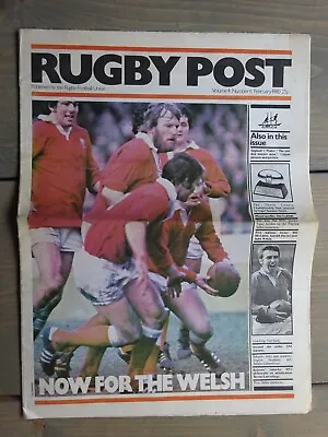 £3.99 • Buy RUGBY POST Newspaper Volume 4 No 6 February 1980 Rugby Football Union