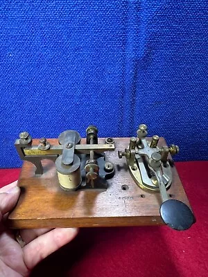 Antique Telegraph Key And Sounder. Aa-427. **untested** • $14.50