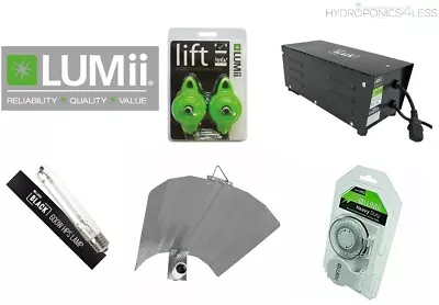 £8.99 • Buy Lumii 600w Ballast Grow Light Hydroponics Black 600w Bulb HPS Dual Spec YoYo