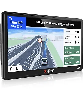 XGODY 7  Truck Car GPS Navigation TouchScreen Sat Navi 8GB Lifetime Free USA Map • $44.99