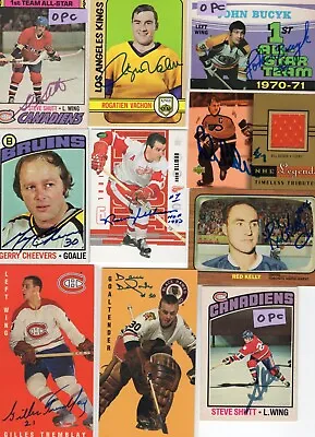 $4.49 • Buy Autographed Hockey HOF Parkhurst Be A Player In The Game Older Some Certified