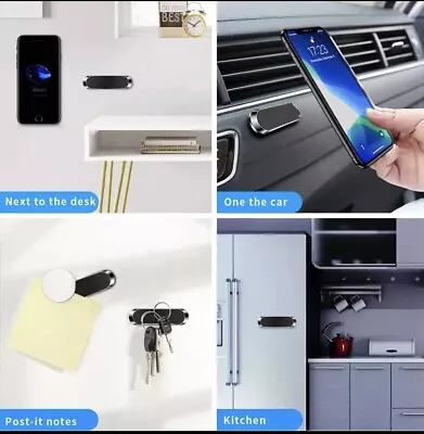 £2.99 • Buy Magnetic Mobile Phone Holder Car Dashboard Mount Universal For Phone,Tablet,Keys