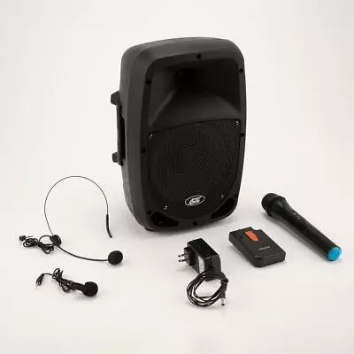 Audio 2000s AWP6407-L Dual-Channel Pull-N-Go All-In-One UHF Wireless PA System • $44