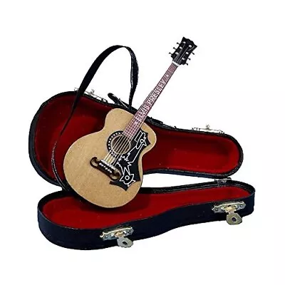 Kurt Adler Elvis Presley Acoustic Guitar With Case Ornament Multicolor EP2108 • $27.98