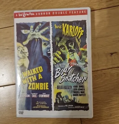 I Walked With A Zombie 1943/ THE BODY SNATCHER  Region 0 DVD  And Free Shipping! • £8.20