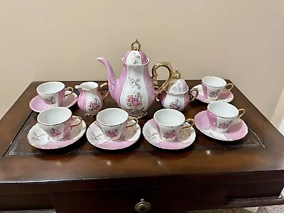 Vintage Lusterware Miniature Tea Set Teapot Japan • $100