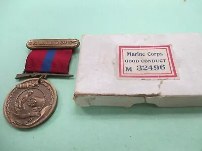 US Marine Corps Good Conduct Medal - Numbered With Original Box • $250