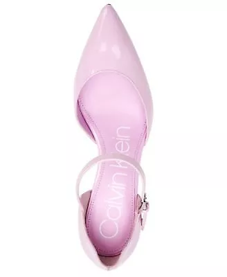 CALVIN KLEIN Womens Pink Gel Pod Insert D Orsay Adjustable Strap Cushioned Roya • $21.99