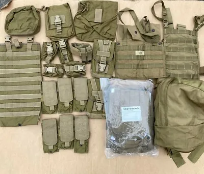 USMC USGI Military Surplus FSBE Full Spectrum Vest Battle Equipment Full Kit SM • $345