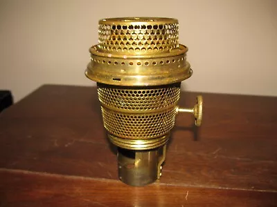 Aladdin Oil Lamp Brass Nu Type Model B Chicago Burner • $85