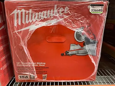 Milwaukee CANADA 12  Dual Bevel Sliding Compound Mitre Saw Corded 120V • $1108.44