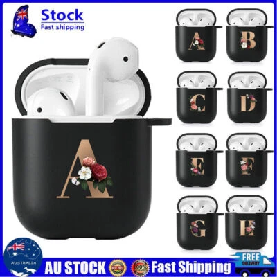 $12.99 • Buy Cute Floral Alphabet Letter Earphone For AirPods Pro 1/2 / 3 Case Girls Earpods