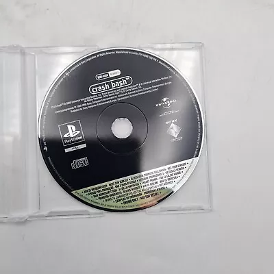 Crash Bash PlayStation 1 PS1 Promo Disc Crash Bandicoot • £19.99