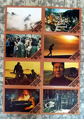 $29.99 • Buy Battle For The Planet Of The Apes 8 German Lobby Cards L C`s Compl. SET RR ´79