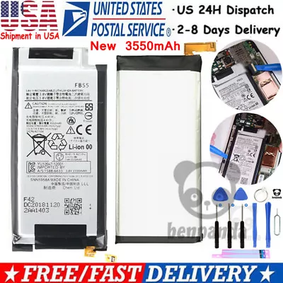 New FB55 Battery For Motorola Droid Turbo 2 XT1585 / Moto X Force XT1581 3550mAh • $13.88