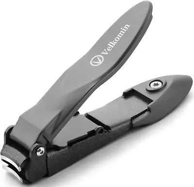 Nail Clippers For Men With Catcher Ergonomic Design Self-Collecting Sharp Blade • $12.99