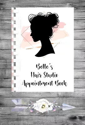 £9.75 • Buy Personalised A4 Appointment Book/Diary - Beauty - Makeup - Hair - BP19