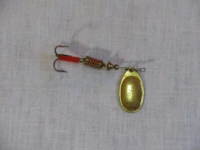 Vtg Mepps Aglia 3 1/4 Oz Spinner Fishing Lure Red France R • $7.95