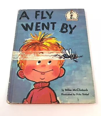 A Fly Went By Mike McClintock VINTAGE 1958 Dr Seuss Book Club Edition HC • $9.99