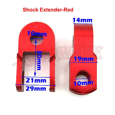 Motorcycle Shock Extender Risers Fit ATV Quad Moped Scooter Pit Bike Go Kart • $10.95