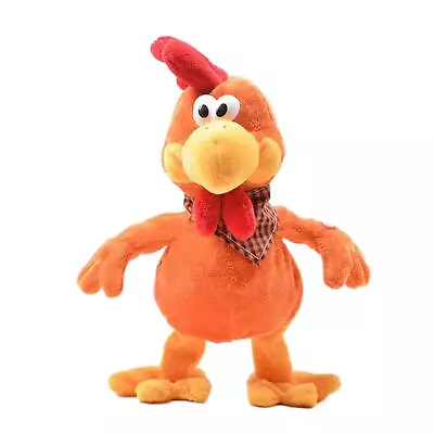 Singing Dancing Plush Rooster Doll Electric Stuffed Animal Plush Rooster • $27.31