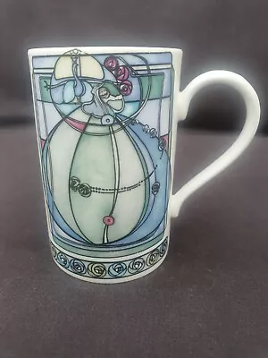 Rennie Mackintosh Style Mug Adapted By Joanne Triner - Dunoon Pottery • £10