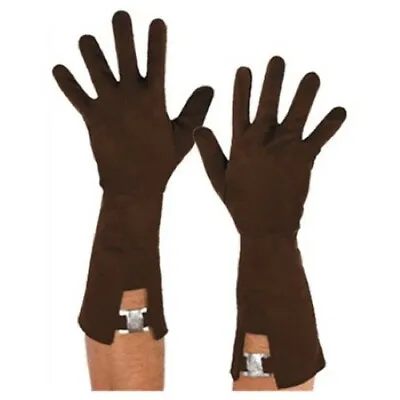 $9.98 • Buy Captain America The Winter Soldier Licensed Long Brown Costume Gloves