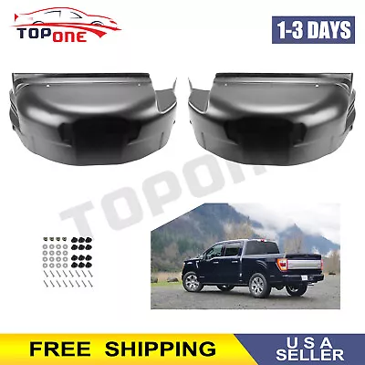 Rear Heavy Duty Wheel Well House Liner Kit For 21-2024 Ford F-150 RL3Z-9927886-B • $96.38