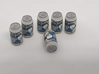 6 Mini Stone Cold Broken Skull Beer Cans For Action Figure 1:12 Scale WWE AEW  • $10
