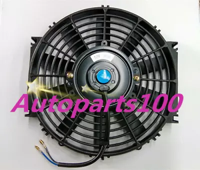 14 Inch 12V Volt Electric Cooling Fan Thermo Fan +Mounting Kits • £42