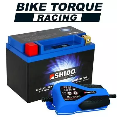 E-TON CXL 150 Challenger 2002-2003 Shido Lithium Battery & Charger • £147