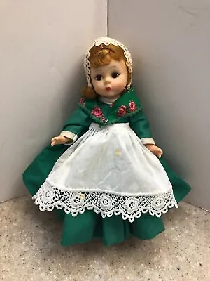 Madame Alexander 8 Inch Vintage Doll 'Irish'. Adorable Ginny 'Irish' Tagged • $35