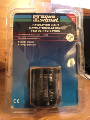 £19.99 • Buy Navigation Light. Masthead. 12V Series 25 By Aqua Signal.
