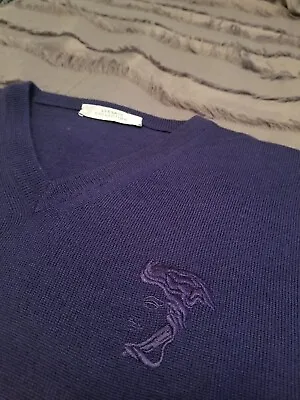 Versace Collection Men's Medusa Logo Sweater Small 100% Authentic *SMALL... • $28
