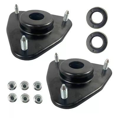 Front Upper Strut Mount W/ Bearing Pair Set For 97-05 Mitsubishi Lancer Mirage • $28.99