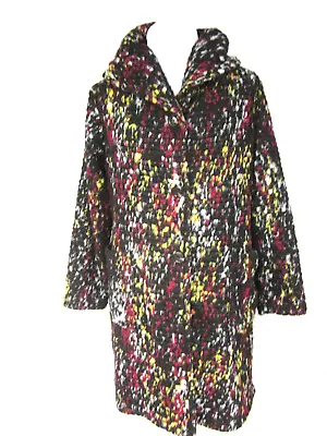 Ognibene Zendman Italy Wool Mix Sweater Coat Duster L Brilliant Robe     Missoni • $147