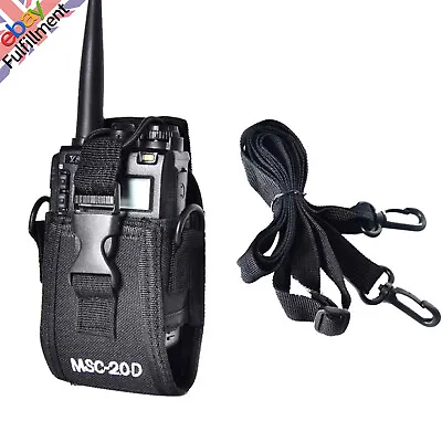 125x35mm MSC-20D Walkie Protective Pouch Bag Storage Case Radio Talkie Bag A • £8.99