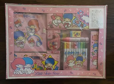 $500 • Buy Rare Vintage Sanrio 1987  & New “Little Twin Stars” School Supply Set From Japan