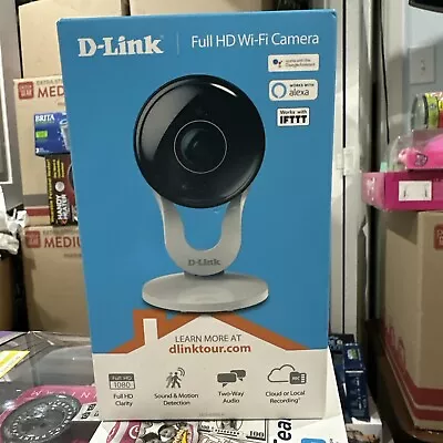 D-Link DCS-8300LH- Indoor 1080p Wi-fi Network Surveillance Camera - White SEALED • $47