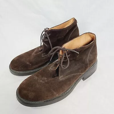 J.CREW Boots Size 9 H Brown Suede Leather Chukka Ankle  • $34.99