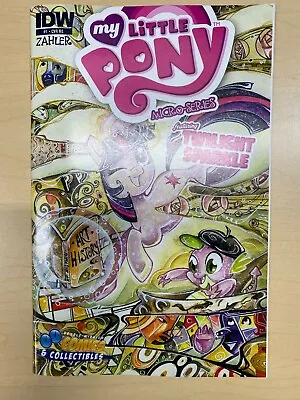 My Little Pony Micro Series #1 Twilight Sparkle Double Midnight Variant IDW • $9.99