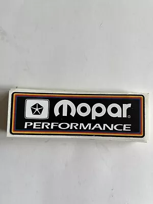 Original Vintage NOS 2 MOPAR Performance Parts Old Border Sticker ~1.5x4.5” (6G) • $14.99