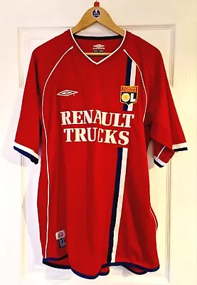 Genuine Olympic Lyon Rare Vintage Third Shirt 2002/03 - Size Adult XL • £65