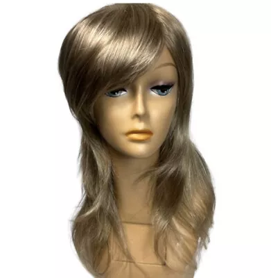 Vintage Y2k Dü Wigs Be Gentle Sandstone Blonde Layered Kanekalon Synthetic 16/21 • $87