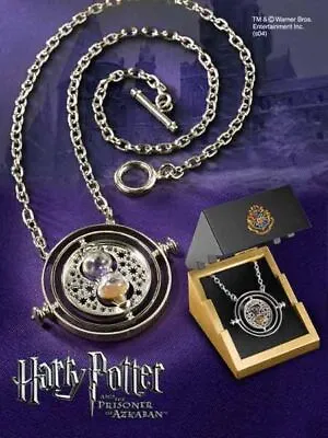 Harry Potter Time Turner In Sterling Silver Necklace By Noble Collection NN7878 • $167.23