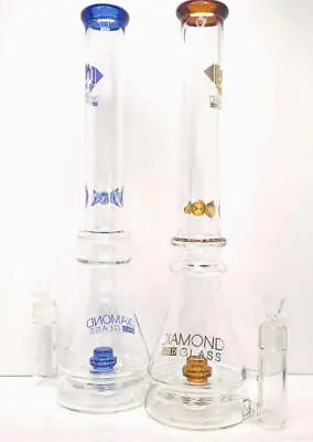 Diamond Glass - Massive 20  Reverse Showerhead Bong • $151.99