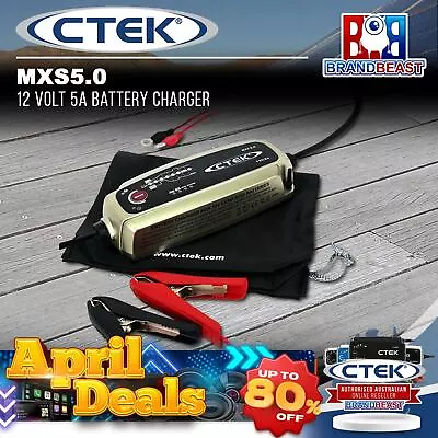 CTEK MXS5.0 12V 5A Battery Charger • $119