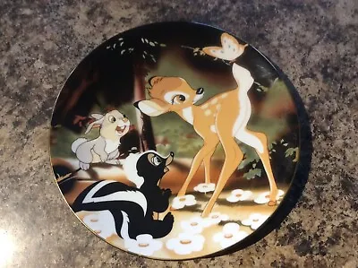 Walt Disney Bambi Plate By Kenleys  • £10