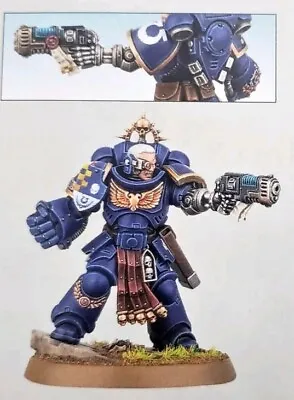 40k Spacemarine Lieutenant In Gravis Armour • $34.56