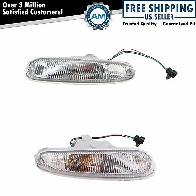 Bumper Mounted Marker Signal Parking Light Pair Set For 90-97 Mazda Miata MX-5 • $105.90